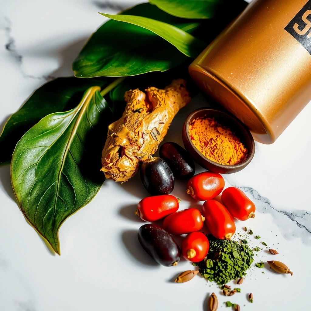 Premium natural wellness ingredients and wellness lifestyle